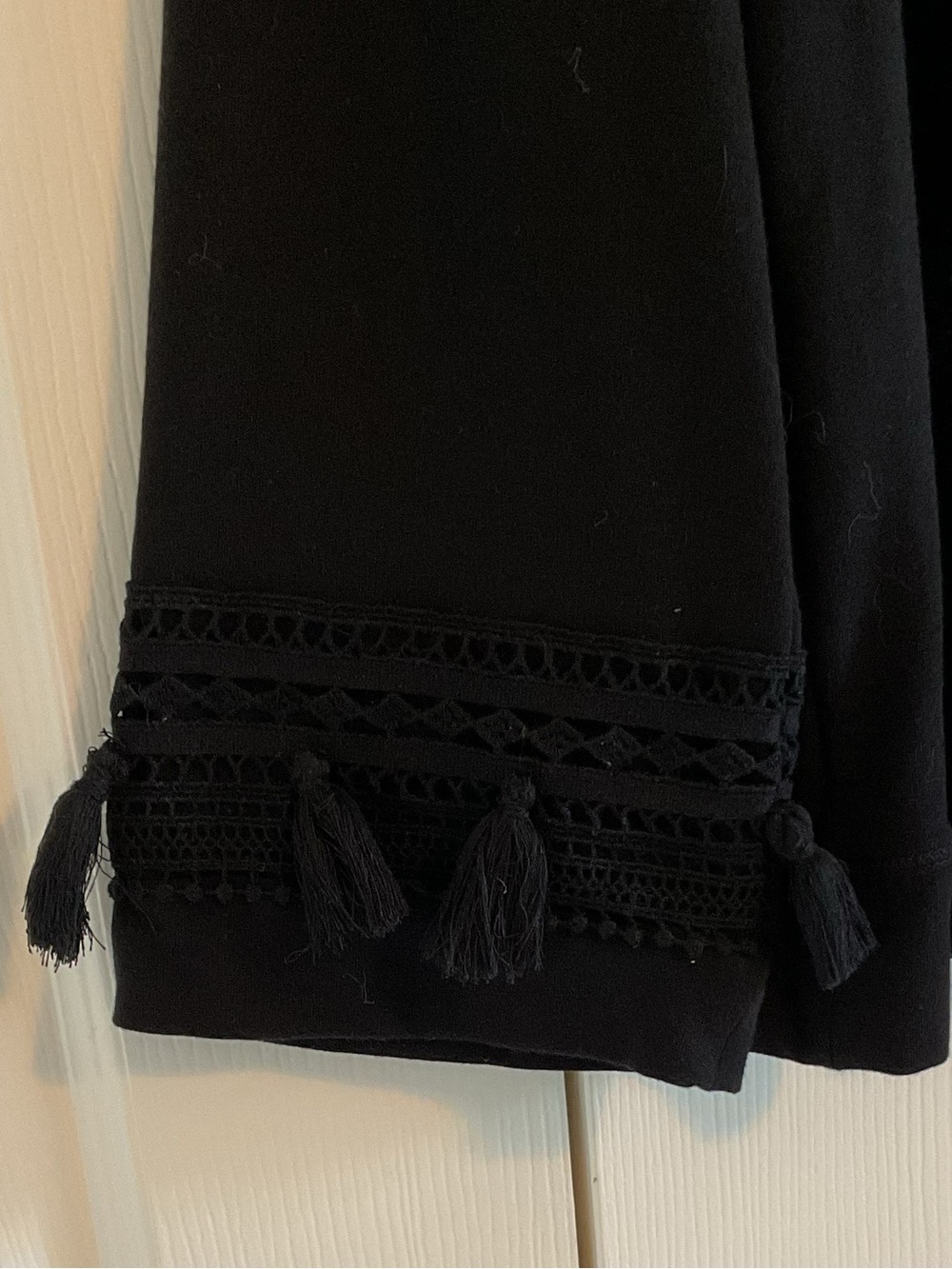 Chico’s Zenergy Black Hooded Sweatshirt | Zip Front & Decorative Trim | XL - Picture 3 of 7